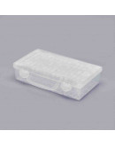 Organizador. 64 piezas. 50x27 milímetros. Caja: 13x23x5 centímetros. 1 unidad. Organizador. 64 piezas. 50x27 milímetros. Caja: 13x23x5 centímetros. 1 unidad.