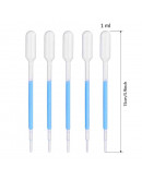 Pipetas plásticas. 145x11,5 milímetros. 1 ml capacidad. 4 unidades. Pipetas plásticas. 145x11,5 milímetros. 1 ml capacidad. 4 unidades.