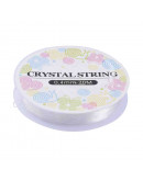 Hilo elástico Trasparente 0,4 mm diámetro 20 metros carrete 1 carrete