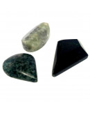 Jade Guatemala. Cabujón. Diferentes formas. Venta por gramos.