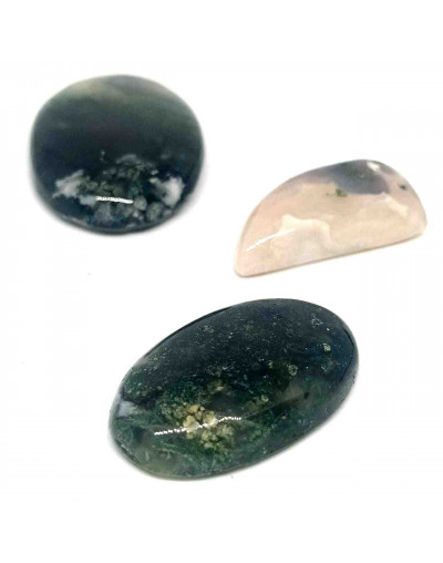 Agata Musgosa. Diferentes formas. Venta por gramos.