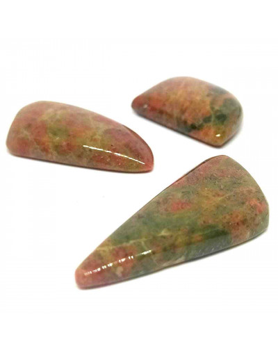 Unakite. Diferentes formas. Venta por gramos.