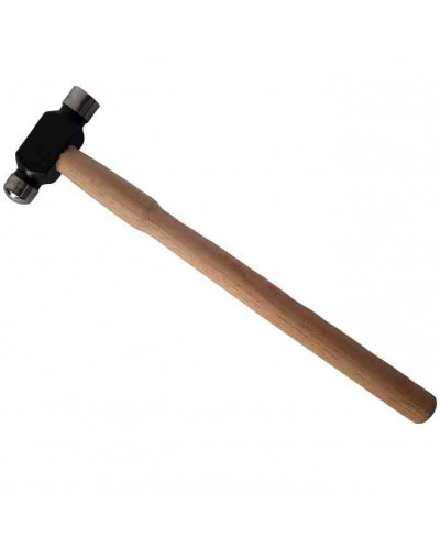 Martillo 4 onzas. Plano/redondo. Mango madera. Alta calidad. 1 unidad.