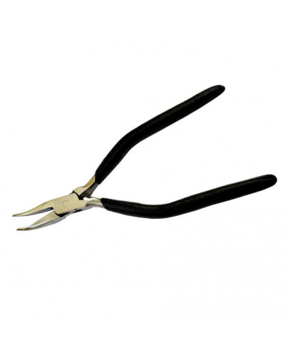 Pinza pico. Acero inoxidable. 165 milímetros. Mango PVC. 1 unidad.