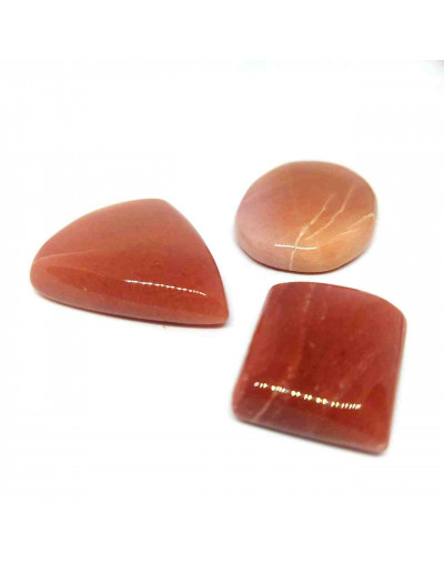 Jásper Peach. Diferentes formas. Venta por gramos.