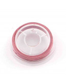 Tiger Tail. Hilo de nylon recubierto de acero. FLAMINGO. 0.38 mm grosor. 10 metros. 1 carrete.