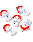 Navidad (9). Resina+Aleación de cobre. Color plateado. 27x16x8 milímetros. 2 mm perforación. 2 uds. Navidad (9). Resina+Aleación de cobre. Color plateado. 27x16x8 milímetros. 2 mm perforación. 2 uds.