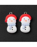 Navidad (9). Resina+Aleación de cobre. Color plateado. 27x16x8 milímetros. 2 mm perforación. 2 uds. Navidad (9). Resina+Aleación de cobre. Color plateado. 27x16x8 milímetros. 2 mm perforación. 2 uds.