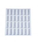 Moldes de silicona. Para resina. Juego de dominó. 218x204x8 milímetros. Ficha: 50x24 mm. 1 unidad. Moldes de silicona. Para resina. Juego de dominó. 218x204x8 milímetros. Ficha: 50x24 mm. 1 unidad.