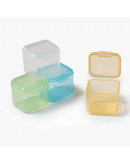 Organizador. 16 divisiones/box. 11,2x11,4x2,8 centímetros. Box: 2,4x2,5x2,3 cm. 1 set. Organizador. 16 divisiones/box. 11,2x11,4x2,8 centímetros. Box: 2,4x2,5x2,3 cm. 1 set.