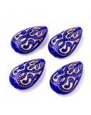 Estilo antiguo (9).Gota. 18x11x7 milímetros. 1,5 mm perforación. 15 unidades.