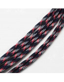 Poliéster+Spandex. Tipo Paracord. Color PRUSSIAN. 4 mm ancho. Cordón plano. 5 metros.