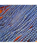 Lapislazuli. Mate. 10 milímetros díametro. 1 mm perforación. 35 unidades hilo (aproximadamente). Lapislazuli. Mate. 10 milímetros díametro. 1 mm perforación. 35 unidades hilo (aproximadamente).
