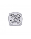 Stamp. Calavera. Acero carbón. 65x10 milímetros. 6x5 mm impresión. 1 unidad. Stamp. Calavera. Acero carbón. 65x10 milímetros. 6x5 mm impresión. 1 unidad.