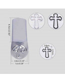 Stamp. Cruz. Acero carbón. 65x10 milímetros. 6x5 mm impresión. 1 unidad. Stamp. Cruz. Acero carbón. 65x10 milímetros. 6x5 mm impresión. 1 unidad.