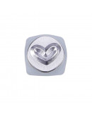Stamp. Corazón. Acero carbón. 65x10 milímetros. 6x5 mm impresión. 1 unidad. Stamp. Corazón. Acero carbón. 65x10 milímetros. 6x5 mm impresión. 1 unidad.