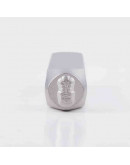 Stamp. Planta. Acero carbón. 65x10 milímetros. 6x5 mm impresión. 1 unidad. Stamp. Planta. Acero carbón. 65x10 milímetros. 6x5 mm impresión. 1 unidad.