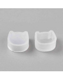 Moldes de silicona. Para resina. Aretes (2): Gato. 9x10x5 milímetros. 2 unidades. Moldes de silicona. Para resina. Aretes (2): Gato. 9x10x5 milímetros. 2 unidades.