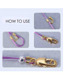 Wire guardians. Aleación de cobre. Color dorado. 4,5x4x1 mm. 0.50 mm perforación. 50 uds (aprox).