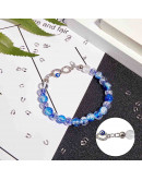 Wire guardians. Aleación de cobre. Color plateado. 4,5x4x1 mm. 0,50 mm perforación. 50 uds (aprox).