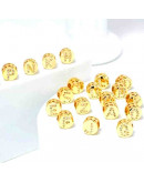 Letra "Z". Moneda. Aleación+Zirconia. 7,3 milímetros diámetro. 3,2 mm perforación. 1 unidad.