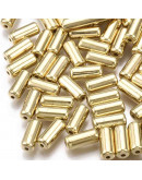 Columna. Color Ligth Gold. 9x4 milímetros. 1 mm perforación. 50 unidades aproximado.