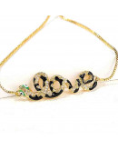 Serpiente+LOVE. Aleación+Zirconia+Esmalte. Baño 18KGold. 42,5x14 mm. 1,5 mm perforación. 1 unidad. Serpiente+LOVE. Aleación+Zirconia+Esmalte. Baño 18KGold. 42,5x14 mm. 1,5 mm perforación. 1 unidad.