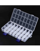 Organizador. 24 divisiones. 22x11x3 centímetros. Divisiones de 3,4x2,5 cm. 1 unidad. Organizador. 24 divisiones. 22x11x3 centímetros. Divisiones de 3,4x2,5 cm. 1 unidad.