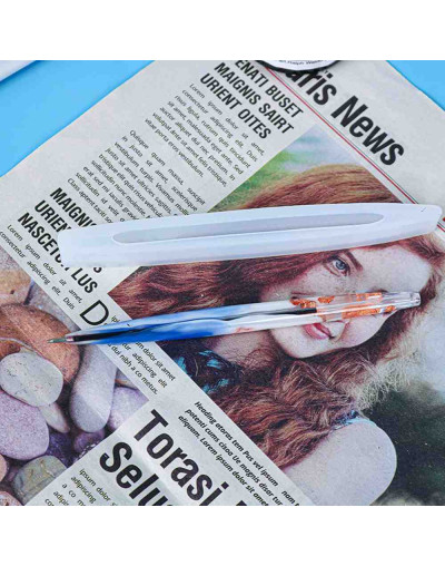 Moldes de silicona. Para resina. Lapicero (2). 149x13x12 milímetros. 1 unidad.