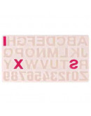 Moldes de silicona. Para resina. Letras y números. Inverso. 360x194x10 milímetros. 1 unidad. Moldes de silicona. Para resina. Letras y números. Inverso. 360x194x10 milímetros. 1 unidad.