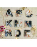 Moldes de silicona. Para resina. Letras y números. Inverso. 360x194x10 milímetros. 1 unidad. Moldes de silicona. Para resina. Letras y números. Inverso. 360x194x10 milímetros. 1 unidad.