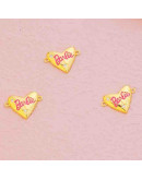 Corazón+Barbie. Aleacion+Zirconia. Baño 18K Gold. 14x14 milímetros. 1,2 mm perforación. 1 unidad. Corazón+Barbie. Aleacion+Zirconia. Baño 18K Gold. 14x14 milímetros. 1,2 mm perforación. 1 unidad.