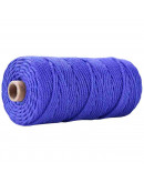 Hilo de algodón para macramé. 3 milímetros grosor. Color: MAUVE. 100 metros. 1 cono.