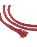 Hilo de algodón para macramé. 3 milímetros grosor. Color: CERISE. 100 metros. 1 cono.