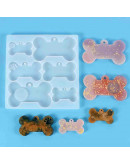 Moldes de silicona. Para resina. Huesos. 208x200x10 milímetros. 1 unidad. Moldes de silicona. Para resina. Huesos. 208x200x10 milímetros. 1 unidad.