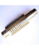 Rodillo con patrones (1). Para laminadora. 140 mm rodillo, 75 mm zona trabajo. De 0,7 a 3,7mm. 1 ud. Rodillo con patrones (1). Para laminadora. 140 mm rodillo, 75 mm zona trabajo. De 0,7 a 3,7mm. 1 ud.