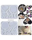 Moldes de silicona. Para resina. Tema mascotas. 150x182x7 milímetros. 1 unidad. Moldes de silicona. Para resina. Tema mascotas. 150x182x7 milímetros. 1 unidad.