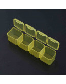 Organizador. 28 divisiones. 17,5x11x2,5 cm. Box: 2,4x2 cm. 1 unidad. Organizador. 28 divisiones. 17,5x11x2,5 cm. Box: 2,4x2 cm. 1 unidad.