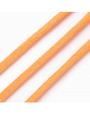 Cordón de nylon. Acabado satén. 2 milímetros grosor. Color: DARK ORANGE. 5 metros. Cordón de nylon. Acabado satén. 2 milímetros grosor. Color: DARK ORANGE. 5 metros.