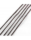 Cordón de nylon. Acabado satén. 2 milímetros grosor. Color: SADDLE BROWN. 90 metros cono. Cordón de nylon. Acabado satén. 2 milímetros grosor. Color: SADDLE BROWN. 90 metros cono.