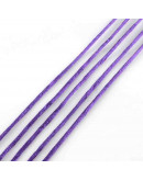Cordón de nylon. Acabado satén. 2 milímetros grosor. Color: MAUVE. 90 metros cono. Cordón de nylon. Acabado satén. 2 milímetros grosor. Color: MAUVE. 90 metros cono.