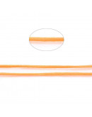 Cordón de nylon. Acabado satén. 2 milímetros grosor. Color: DARK ORANGE. 90 metros cono. Cordón de nylon. Acabado satén. 2 milímetros grosor. Color: DARK ORANGE. 90 metros cono.