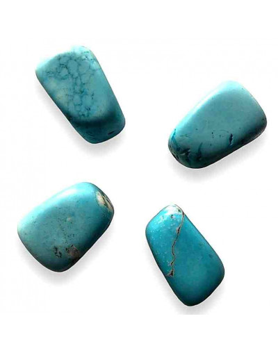 Howlite sintética. Prisma irregular. Color azul. 20x15 milímetros. 2 mm perforación. 1 unidad.