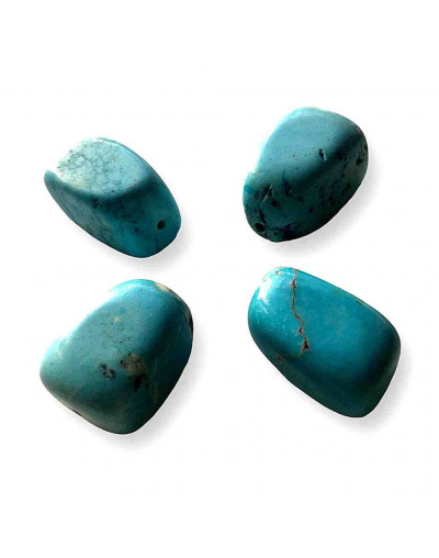 Howlite sintética. Prisma irregular. Color azul. 20x15 milímetros. 2 mm perforación. 1 unidad.