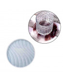 Moldes de silicona. Para resina. Posavasos (2). 106x10x9,5 mm. 1 unidad. Moldes de silicona. Para resina. Posavasos (2). 106x10x9,5 mm. 1 unidad.