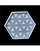 Moldes de silicona. Para resina. Posavasos (3). 98x110x9,5 mm. 1 unidad. Moldes de silicona. Para resina. Posavasos (3). 98x110x9,5 mm. 1 unidad.