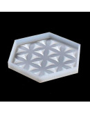 Moldes de silicona. Para resina. Posavasos (3). 98x110x9,5 mm. 1 unidad. Moldes de silicona. Para resina. Posavasos (3). 98x110x9,5 mm. 1 unidad.