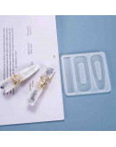 Moldes de silicona. Para resina. Pasador pelo. 70x75x3,5 mm. 1 unidad. Moldes de silicona. Para resina. Pasador pelo. 70x75x3,5 mm. 1 unidad.