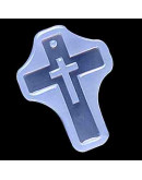 Moldes de silicona. Para resina. Cruz. 57x40x8 milímetros. 1 unidad. Moldes de silicona. Para resina. Cruz. 57x40x8 milímetros. 1 unidad.