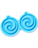 Moldes de silicona. Para resina. Formas aretes (7). 77X42X6 milímetros. 2 mm perforación. 1 unidad. Moldes de silicona. Para resina. Formas aretes (7). 77X42X6 milímetros. 2 mm perforación. 1 unidad.